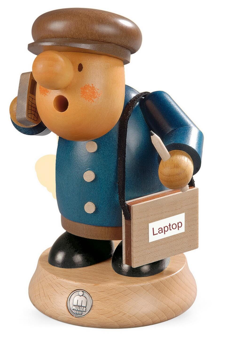 Räuchermännchen Müllerchen® Geschäftsmann von Müller Kleinkunst