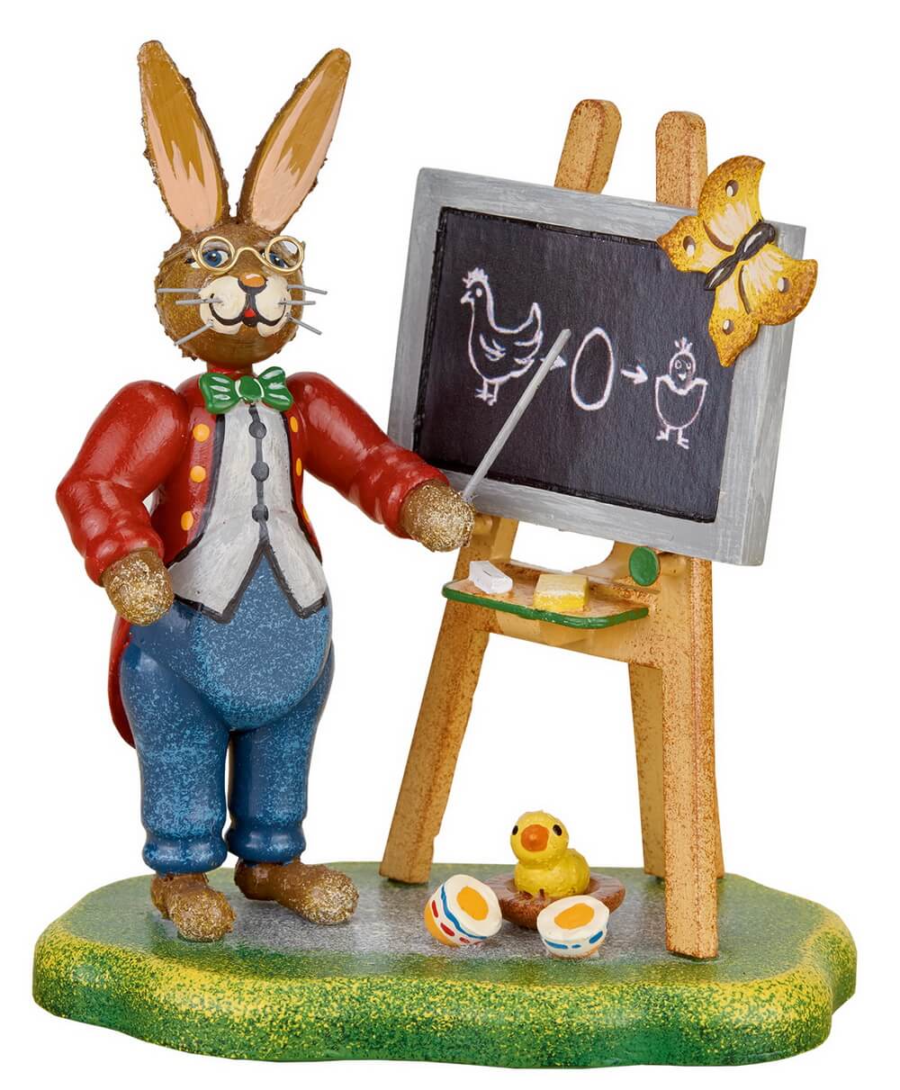 Easter Bunny Teacher Lempel by Hubrig Folk Art