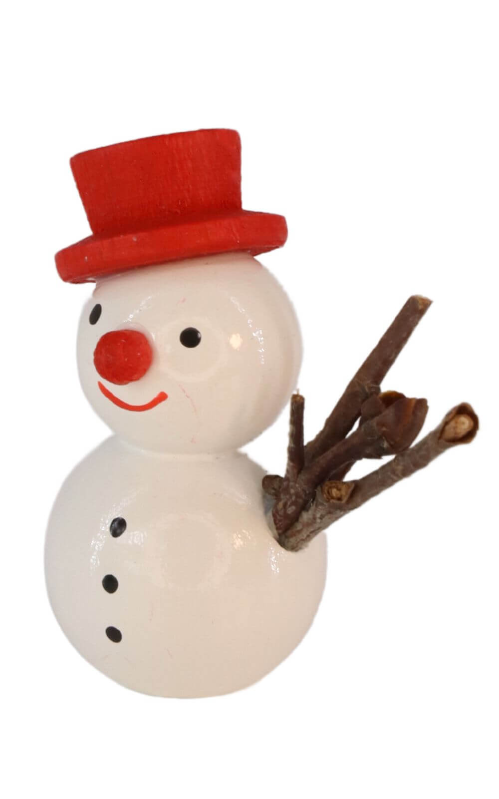 Snowman with red hat, 4 cm by SEIFFEN.COM_3