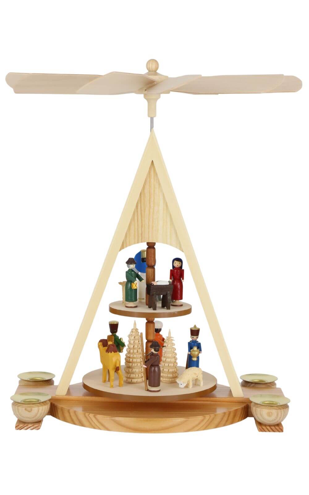 Christmas pyramid Holy Family 2-storey by Knuth Neuber_1
