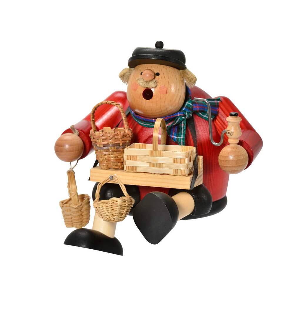 Smoking man edge stool basket trader, 15 cm by KWO