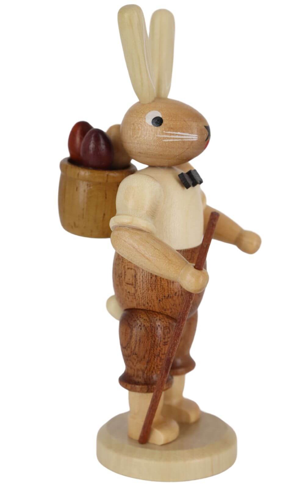 Hase mit Korb natur, 11 cm von Müller Kleinkunst_3