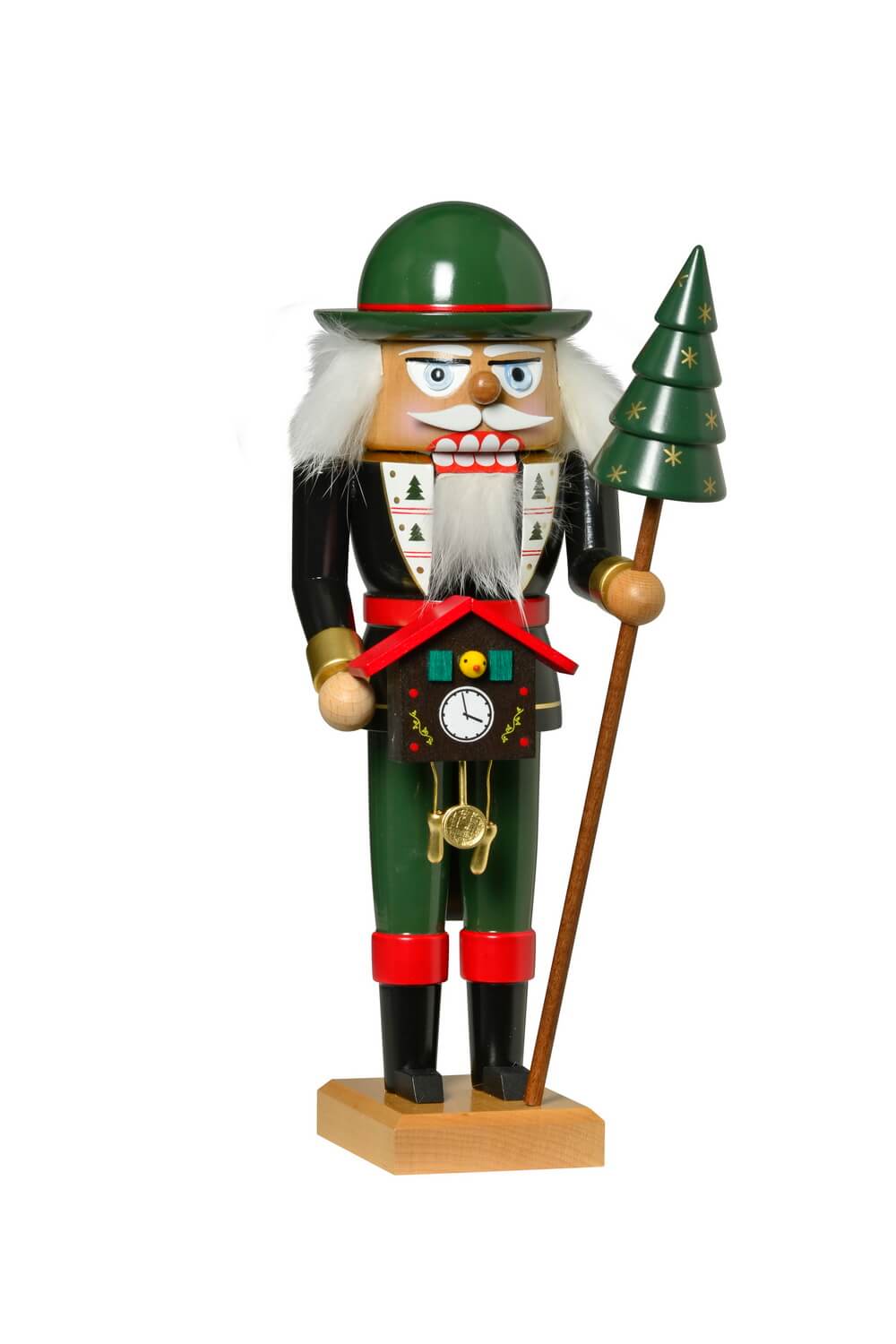 Nutcracker clock dealer by KWO
