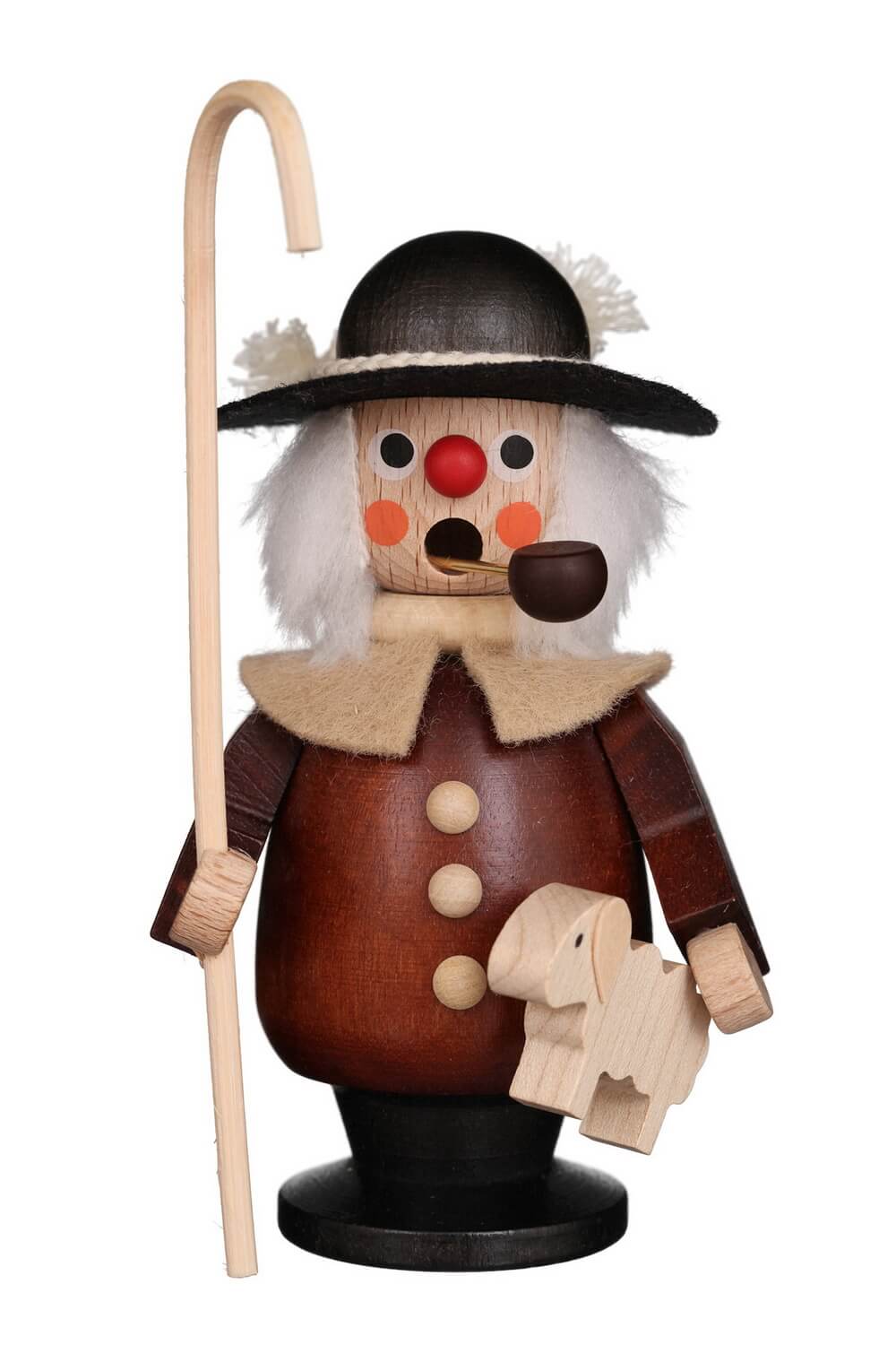 Smoking shepherd natural, 10 cm by Christian Ulbricht