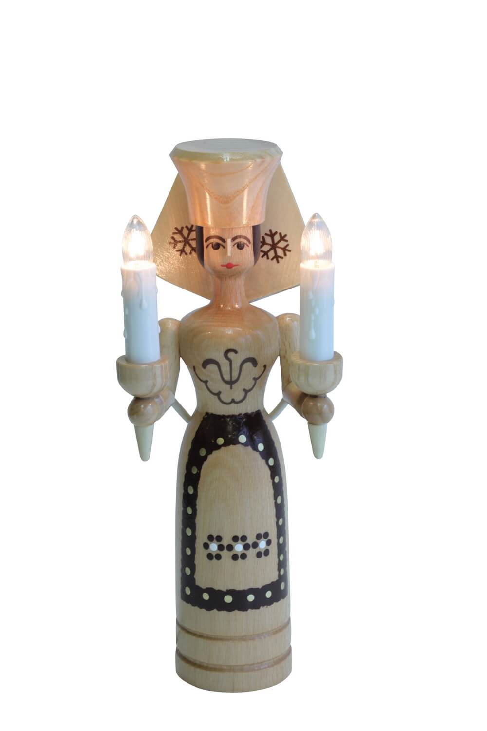 Christmas angel, electrically illuminated by SEIFFEN.COM
