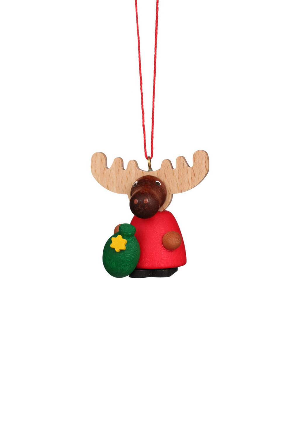 Christbaumschmuck Elch Weihnachtsmann, 1 Stück von Christian Ulbricht
