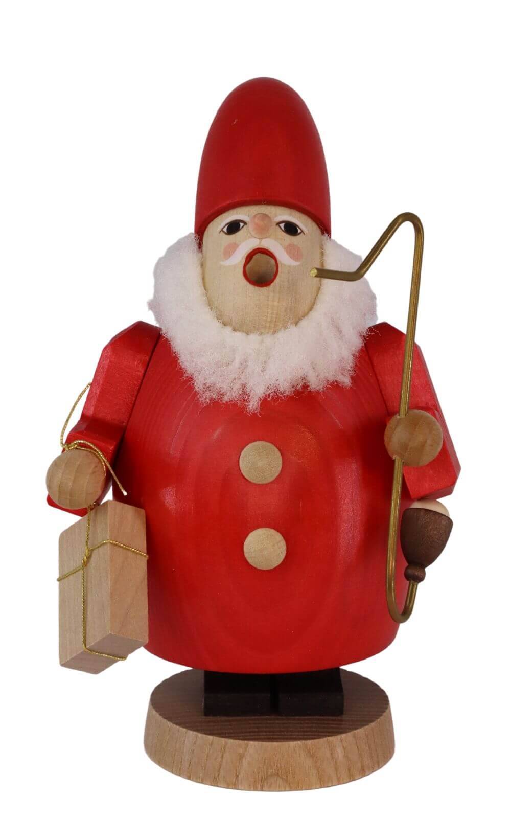 Räuchermännchen Weihnachtsmann, 16 cm, farbig von Richard Glässer_1