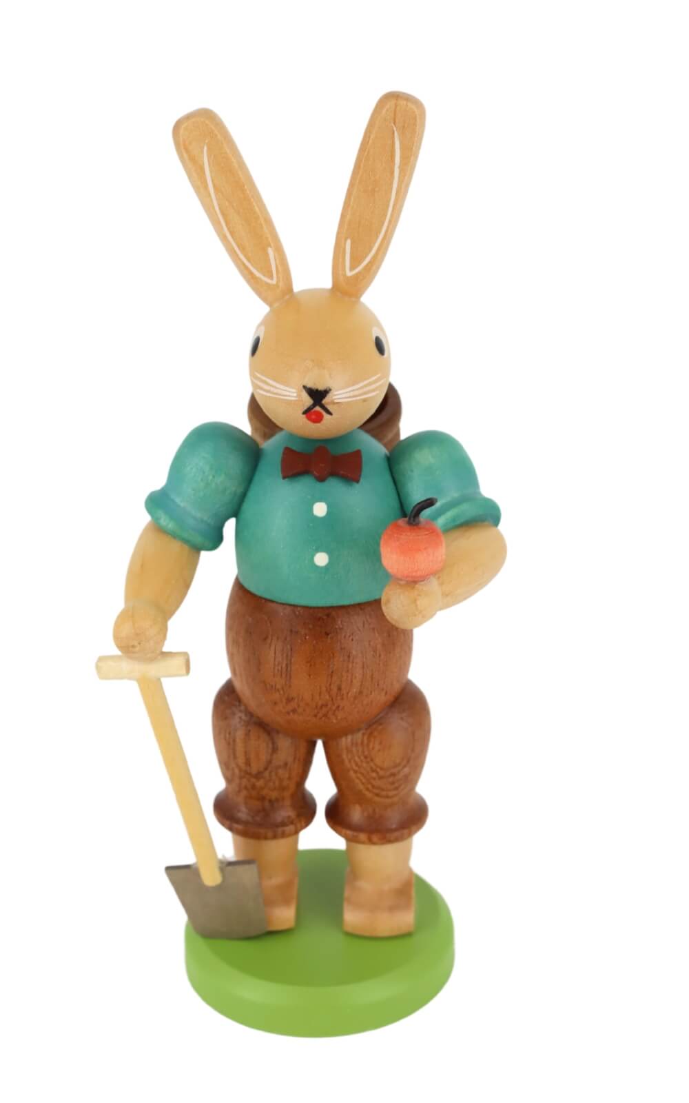 Osterhase Gärtner, 11 cm, farbig von Müller Kleinkunst_3