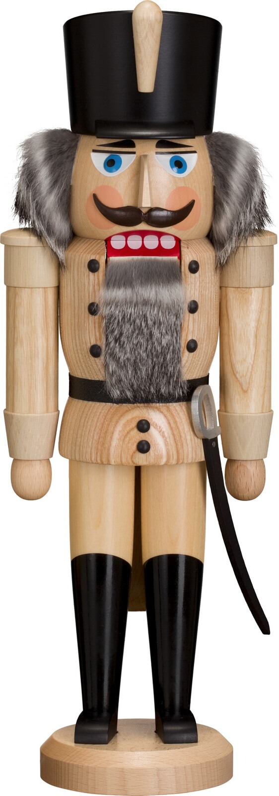 Nutcracker Hussar, nature, 37 cm by Seiffener Volkskunst eG