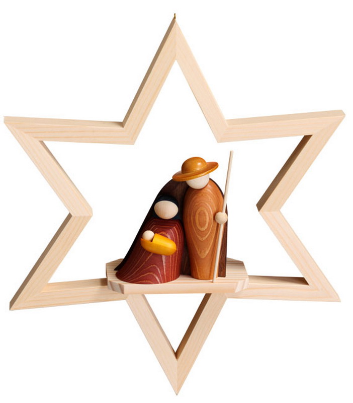 Fensterschmuck Stern Geborgenheit von Robbi Weber