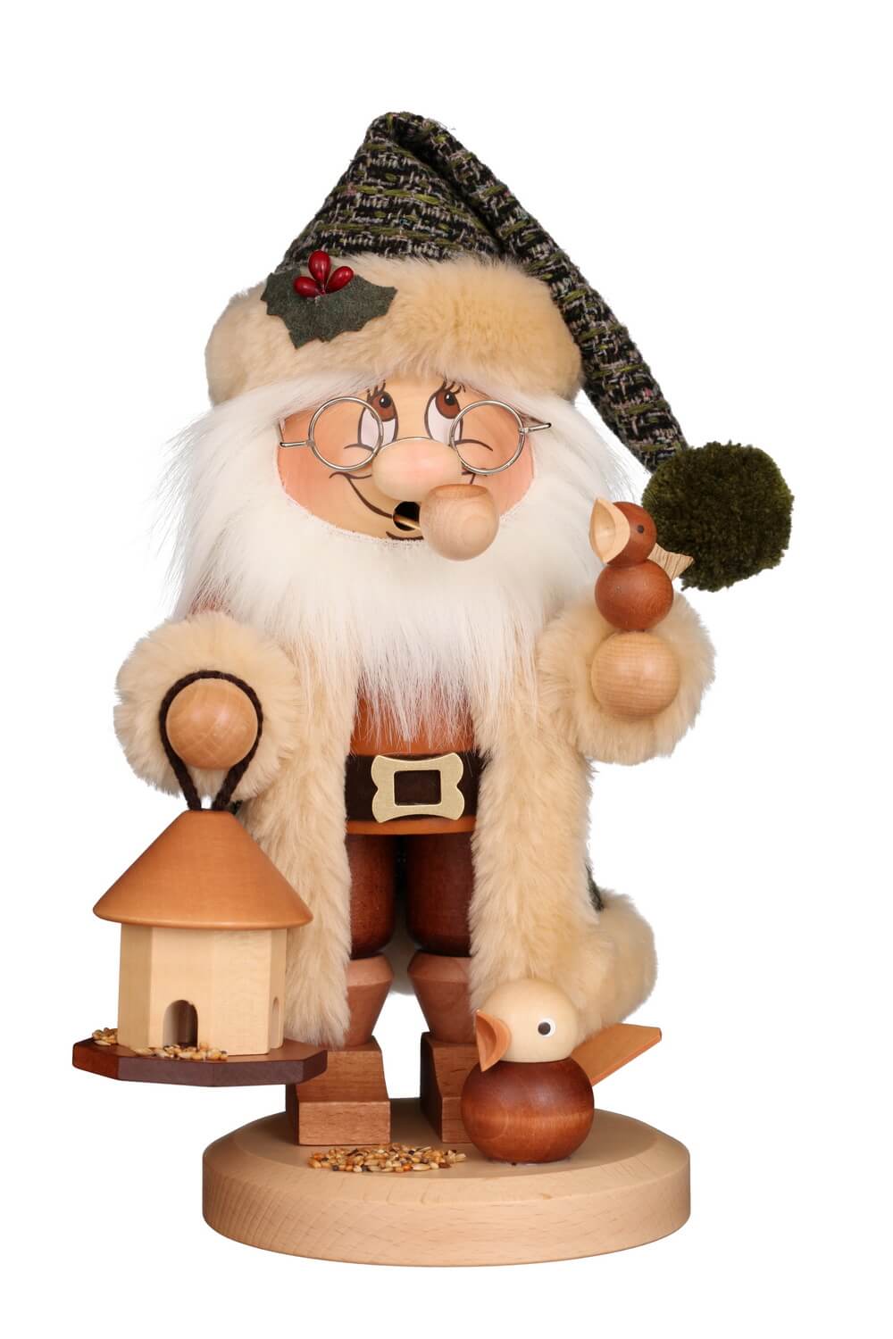 Räuchermännchen Wichtel - Weihnachtsmann Vogelfütterung, 30 cm von Christian Ulbricht