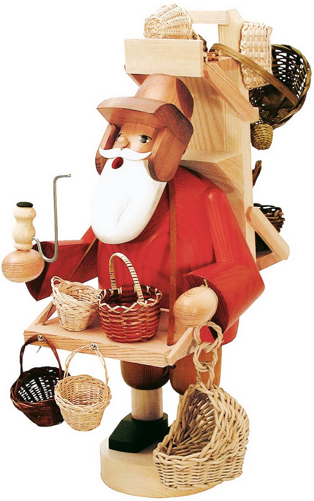 Smoking man basket trader, 45 cm by KWO