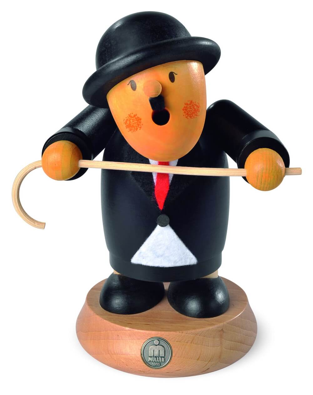 Räuchermännchen Müllerchen® Charlie Chaplin von Müller Kleinkunst
