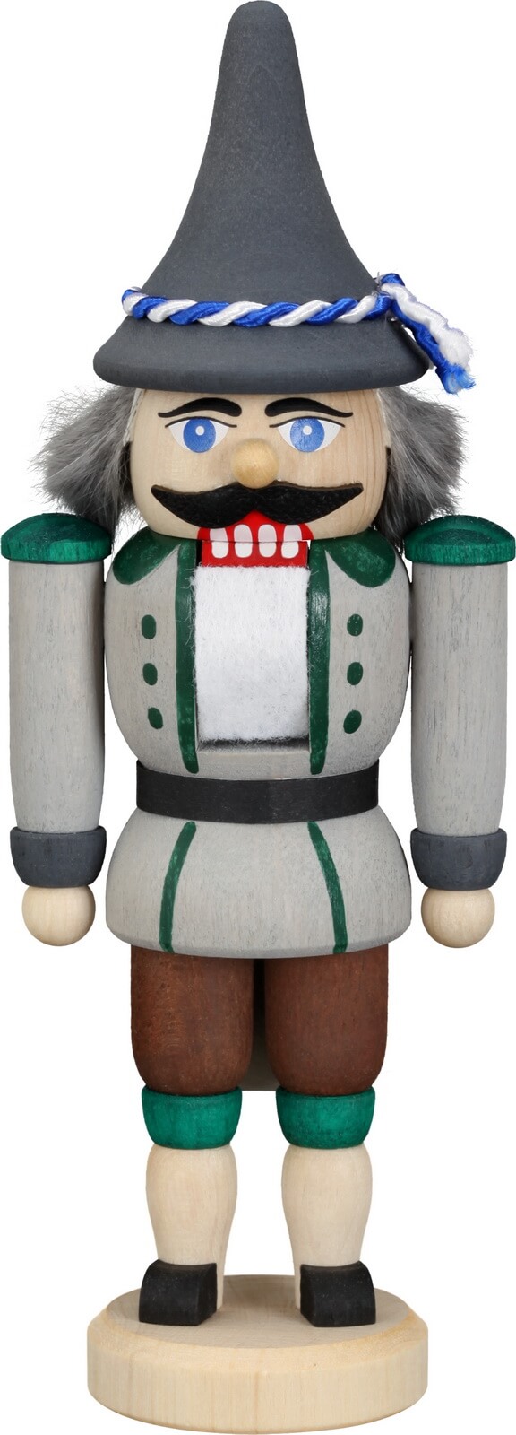 Nutcracker Bayer, 15 cm, colored by Seiffener Volkskunst eG