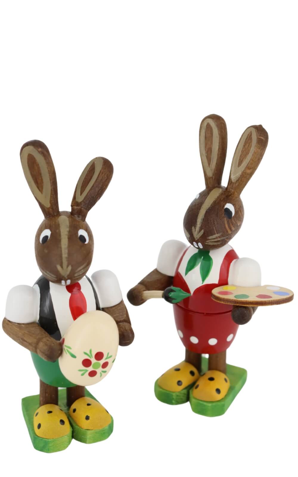 Osterhasen - Paar Eiermaler von Figurenland Uhlig GmbH_1