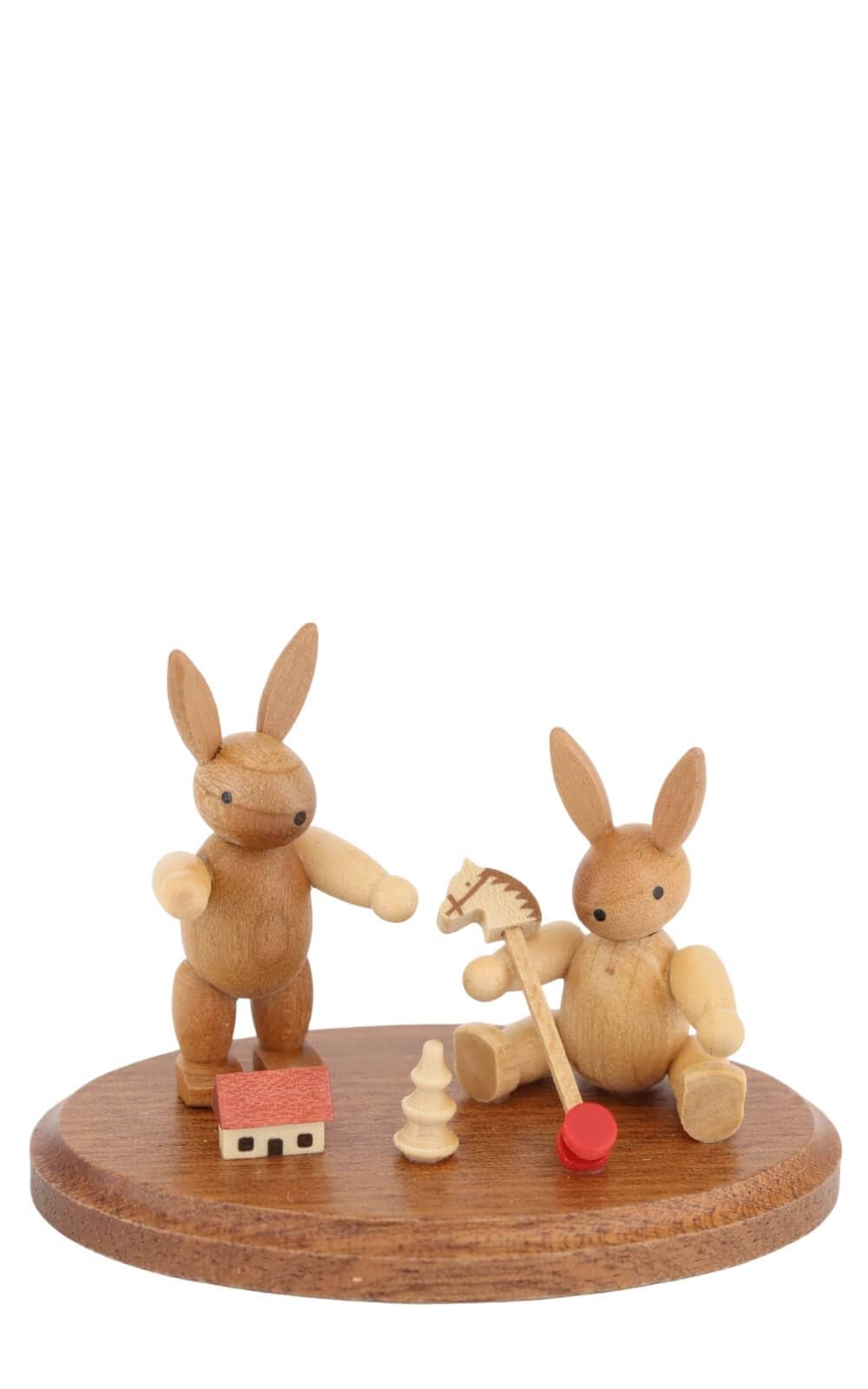 Osterhasen - spielende Kinder, 6 cm von Müller Kleinkunst_1