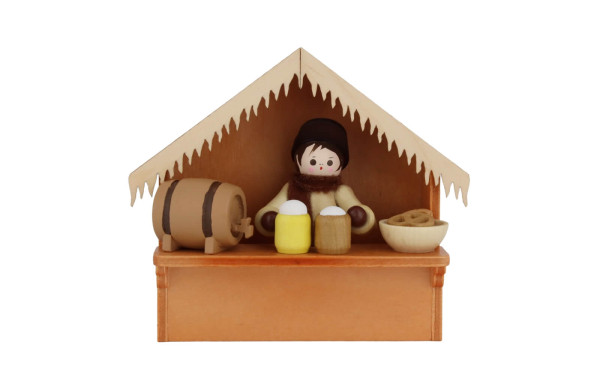 Miniature Market Stall Beer Bar by Romy Thiel