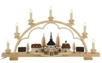 LED Schwibbogen Seiffener Dorf, 64 cm von Müller Kleinkunst
